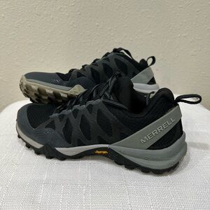 Merrell Women's Siren 3 Hiking Shoes US Size 6.5 Vibram Soles Black and Gray EUC